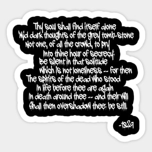 Poem Sticker